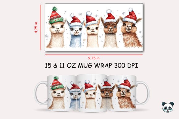 Christmas Alpaca Mug Wrap: A Designer’s Review for Crafts & Graphics