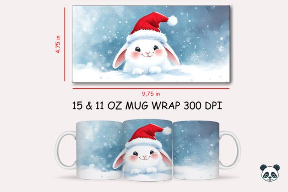 Christmas Arctic Hare Mug Wrap: A Practical Review for Graphics and Crafts Sellers