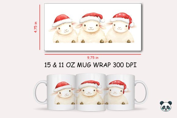 Christmas Sheep Mug Wrap 3 Review
