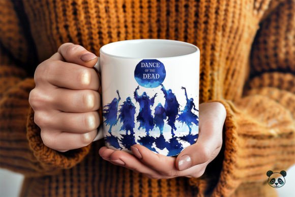 DANCE of the DEAD Ghost Mug Wrap: Graphics and Crafts Review