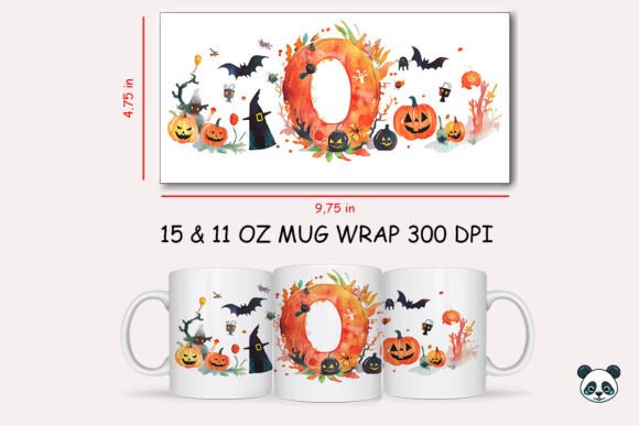 Halloween Letter O Mug Wrap Sublimation Graphics and Crafts Review