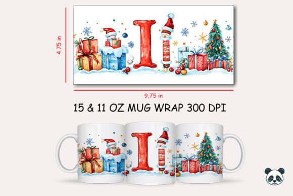 Review: Christmas Letter I Mug Wrap Sublimation