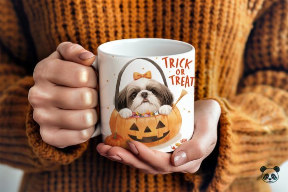 Shih Tzu Trick or Treat 3D Mug Wrap: Graphics and Crafts Review